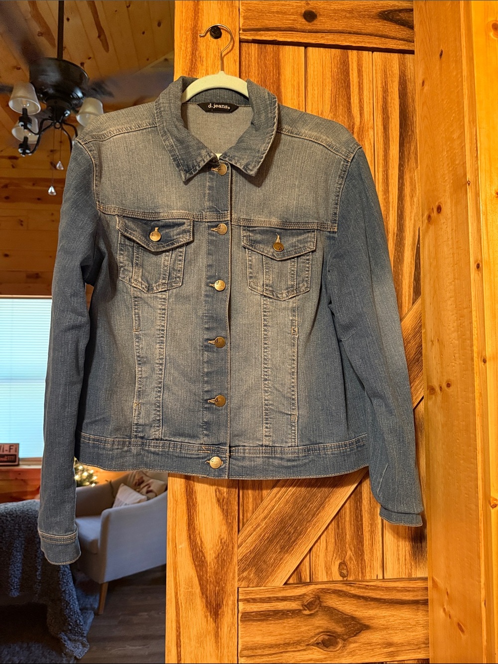 d. jeans Medium Blue Classic Denim Jacket